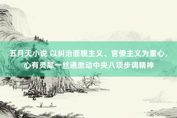 五月天小说 以纠治面貌主义、官僚主义为重心，心有灵犀一丝通激动中央八项步调精神